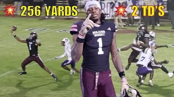 5-Star Alabama Signee Cederian Morgan DOMINATES! 💥 256 Yards & 2 TDs in Round 3 Playoff Win