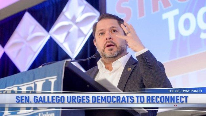 Sen. Gallego Tells Democrats to Reconnect With Working Class