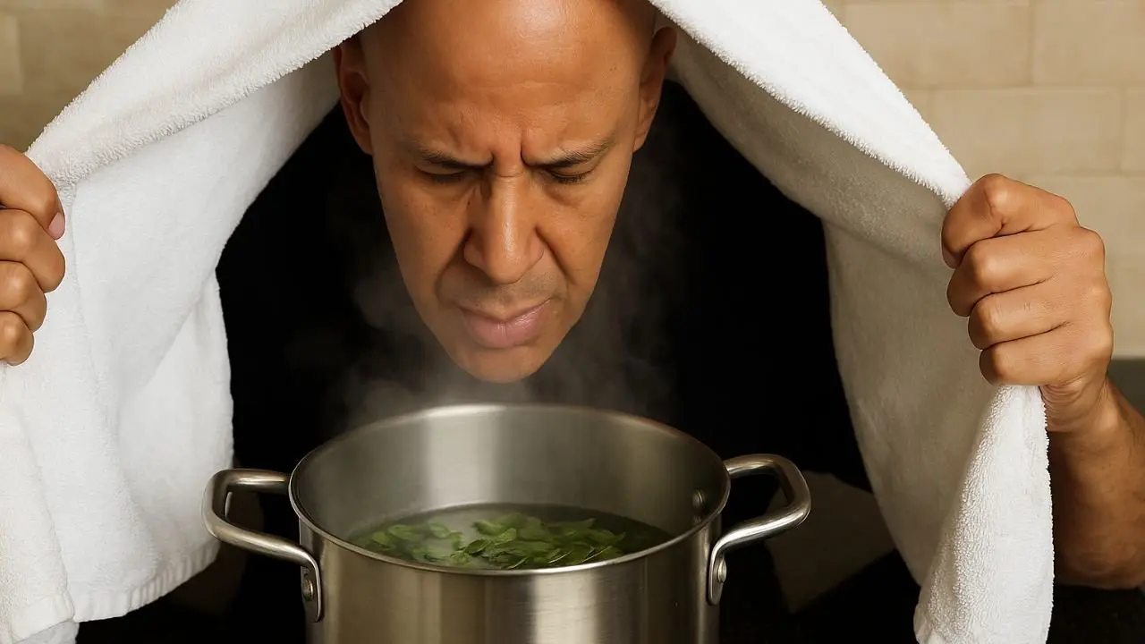 Clear Sinuses and Lungs Fast with Oregano Steam!