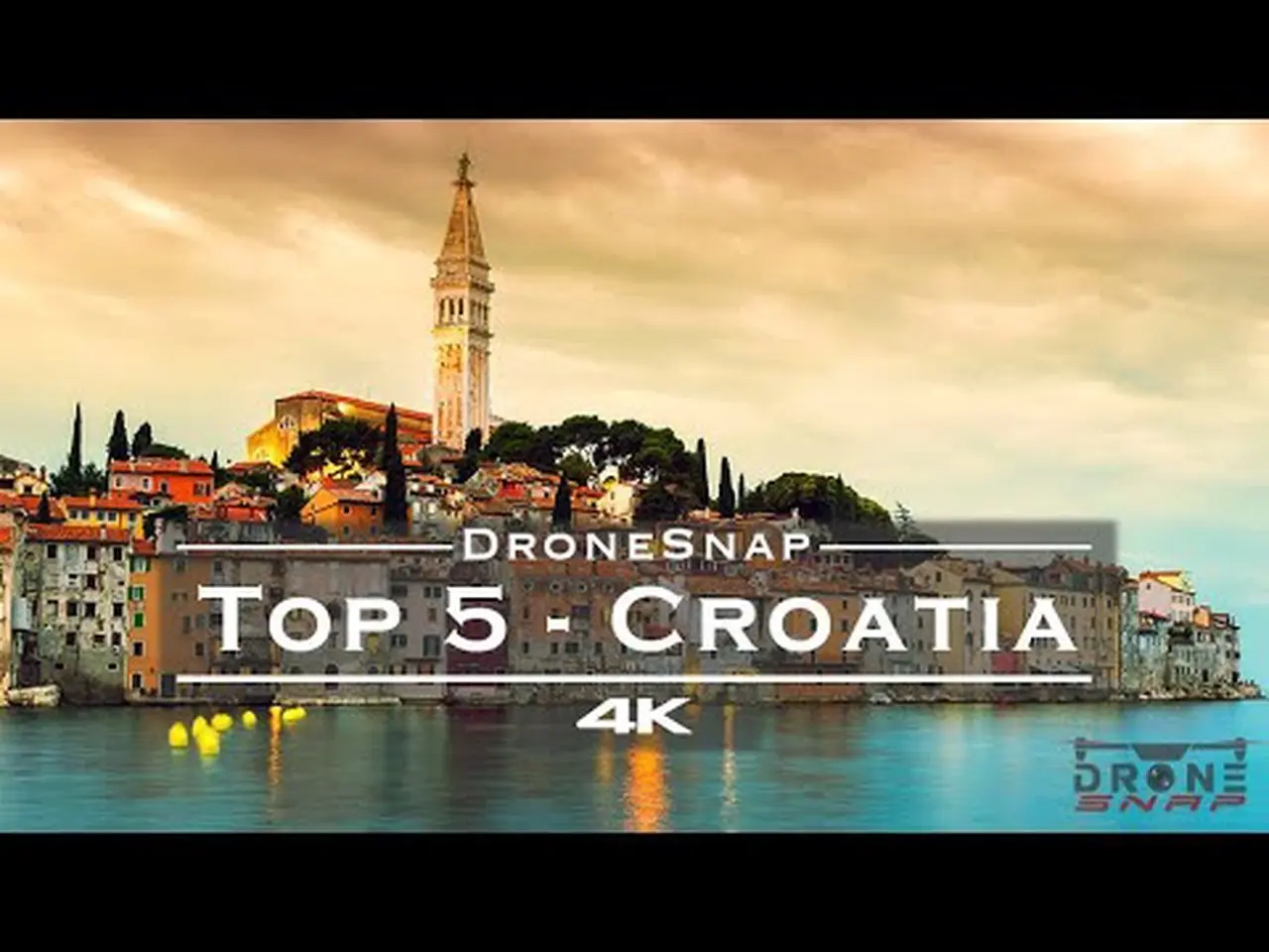 TOP 5 🏆 - Best places to visit in Croatia 🇭🇷 !!! - by drone [4K]