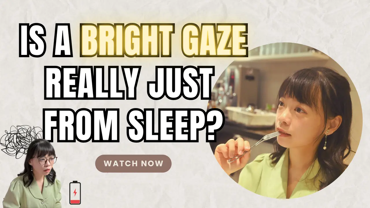 Say Goodbye to 3C Fatigue Eyes! I regained my glowing look through “Sleep Care.” #EyeCare #WiseQuest