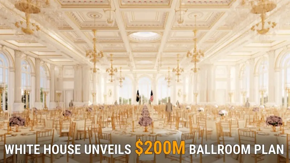 Construction of 90,000 Square Feet Ballroom to Begin in September, White House Says