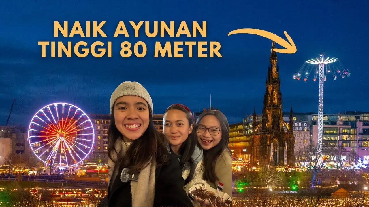 Life in Edinburgh - Jalan Jalan di Christmas Market 🎄