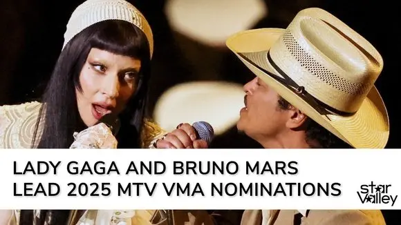 Lady Gaga and Bruno Mars Lead 2025 MTV VMA Nominations