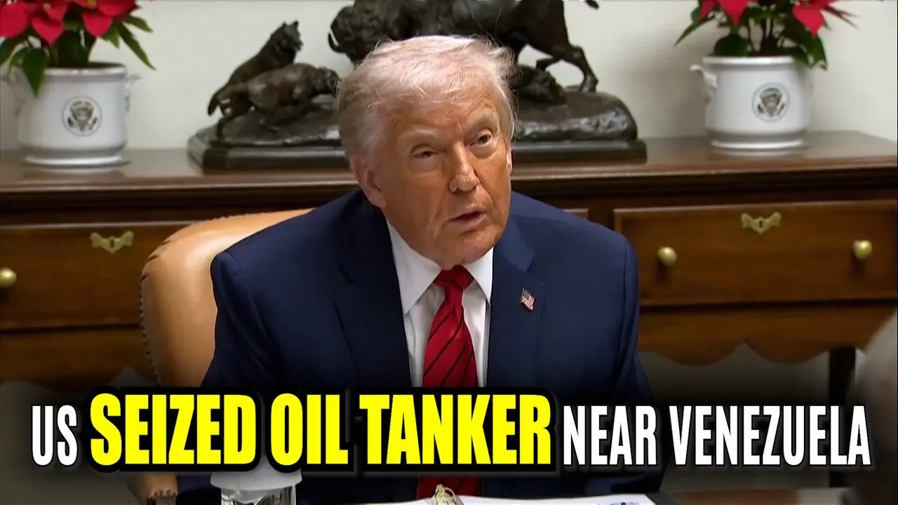 Trump Confirms US Seized Oil Tanker Off Coast of Venezuela